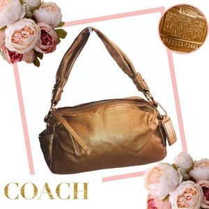 SOLD!! COACH Cinnamon Parker Leather Shoulder Bag